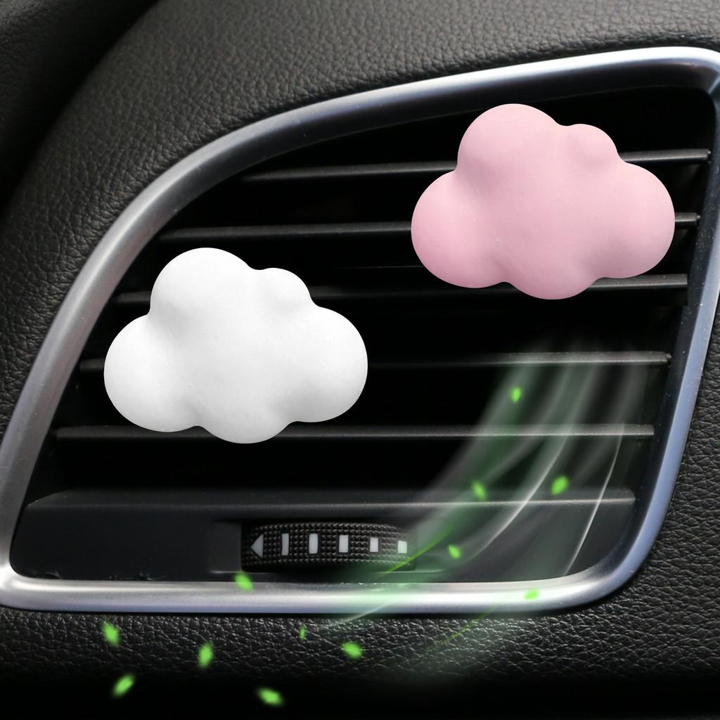 Material Car Metal Air Vent Perfume Clip Cloud Aromatherapy Decoration Freshener