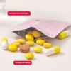 30/50Pcs Pull-out Reusable Pill Pouch Bag Self Sealing Travel Medicine Organizer Zippered Pill Pouch Moisture-proof Dustproof