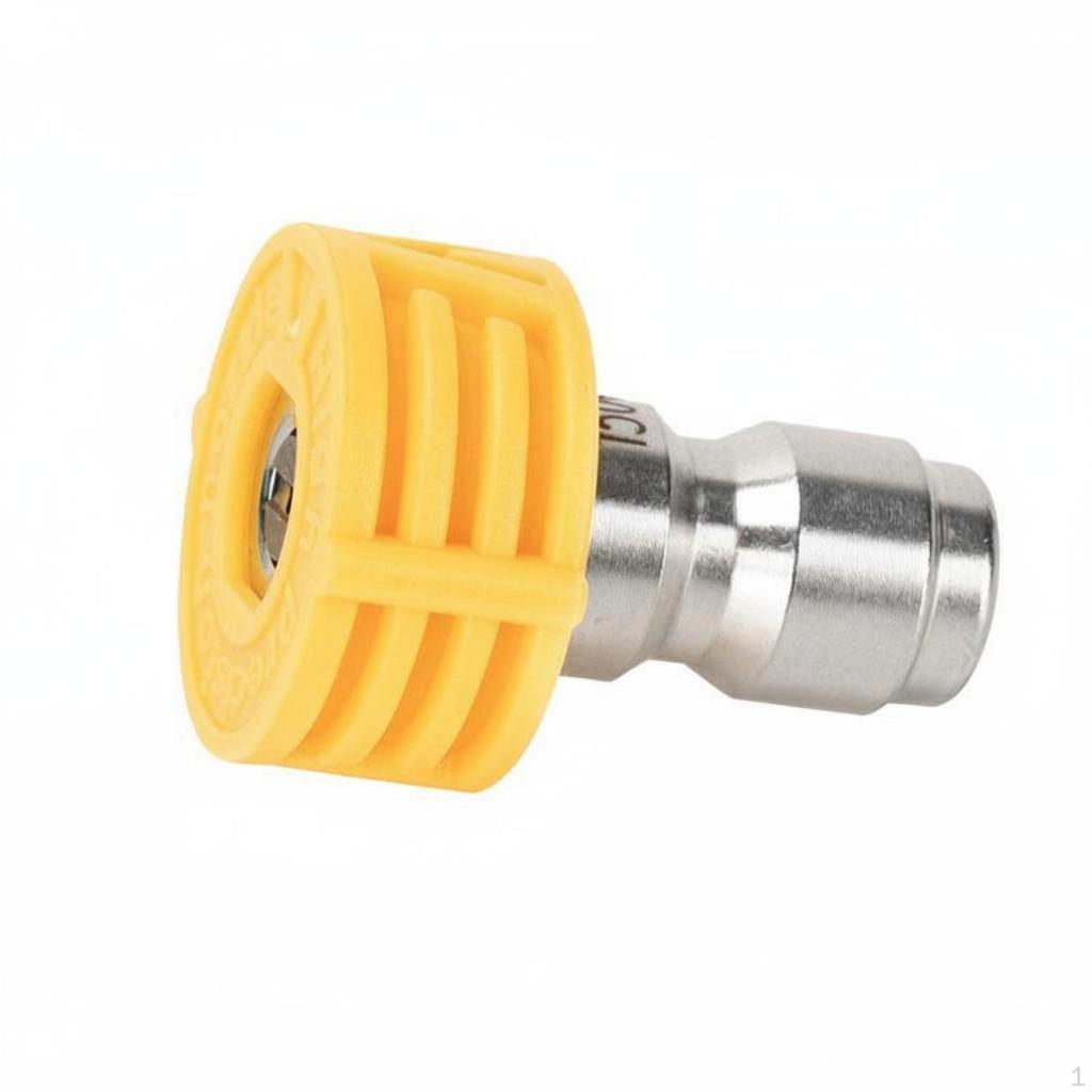 1/4 Inch Quick Connect Nozzle Fan Spray Car Wash WearResistant High Pressure Washer Tip