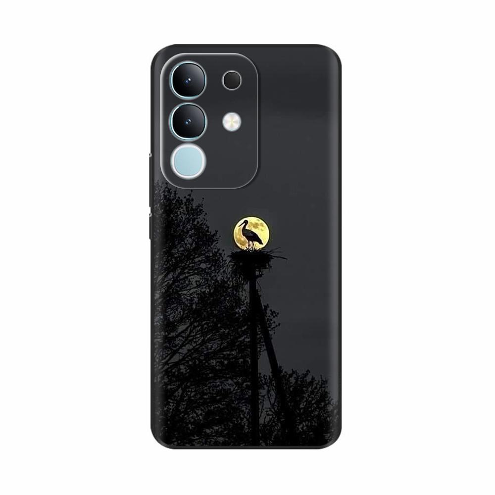 Pour Vivo Y29 4G Coque Mignon Panda Silicone Liquide Doux Étuis de Téléphone Pour Vivo Y29 4G Coques Y 29 Fundas Protection Dessin Animé Couverture Arrière