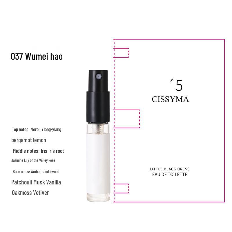 3ml Women's Light Fragrance Sample Card - Long-Lasting Q Version Spray, Men's Gift