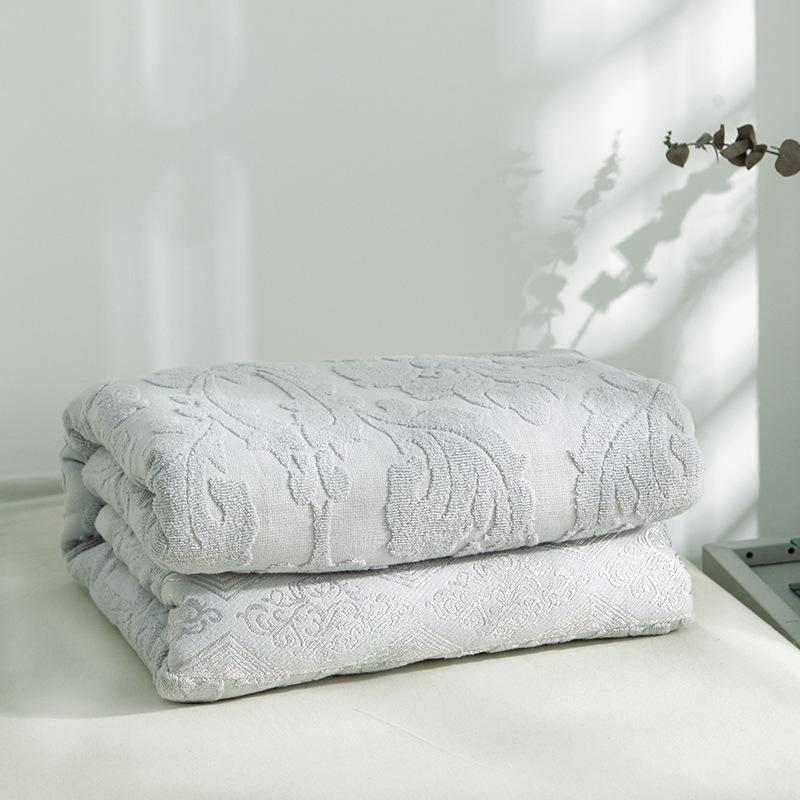 

Полностью хлопковое стеганое одеяло-полотенце в старинном стиле для взрослых - Легкое летнее одеяло для кондиционирования воздуха или для сна 200x230 cm