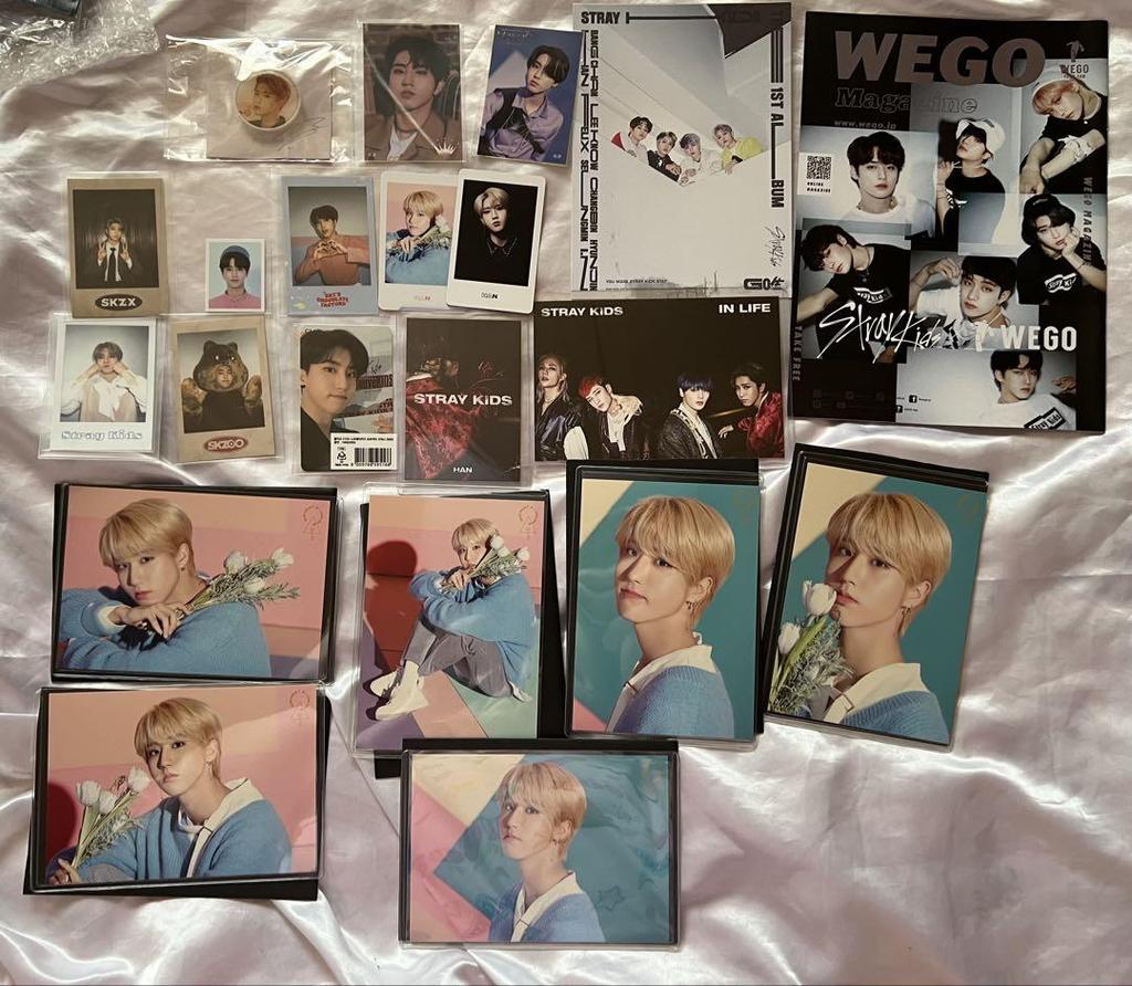 [USED] Stray Kids Han Jisung SKZOO Fan Meeting Goods Set Trading Card Rare Rantra