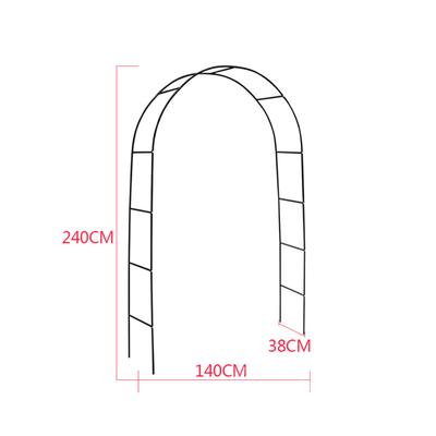 Supporto per piante a traliccio per arco da giardino per decorazione di feste per cerimonie nuziali in giardino all'aperto