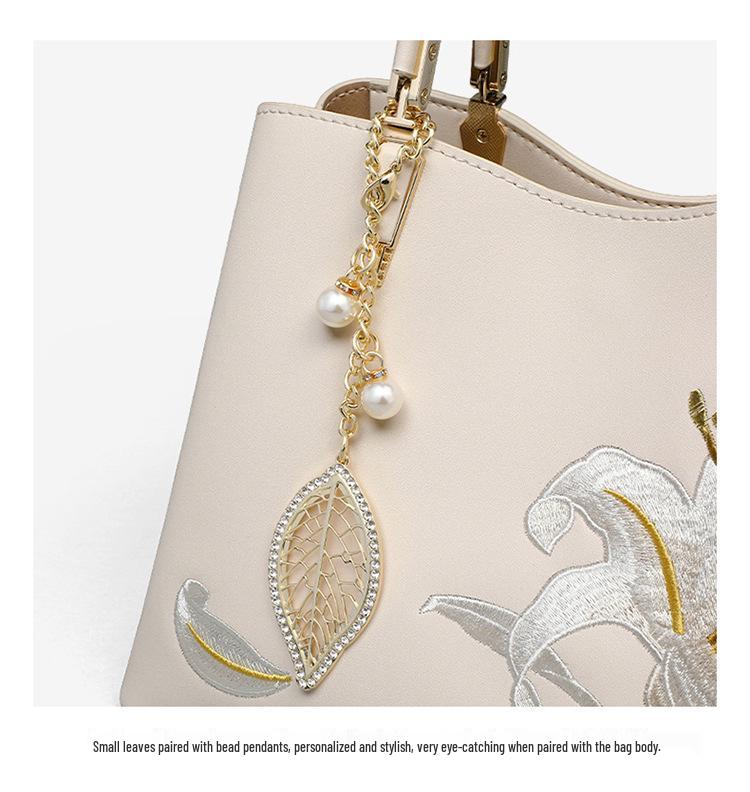Elegante Dames Crossbody Handtas van Echt Leer 2026 - Perfect Verjaardagscadeau voor Moeders