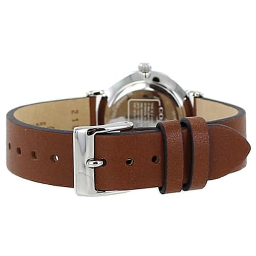 Coach Women's Perry Leather Watch with Leather Strap 14503797