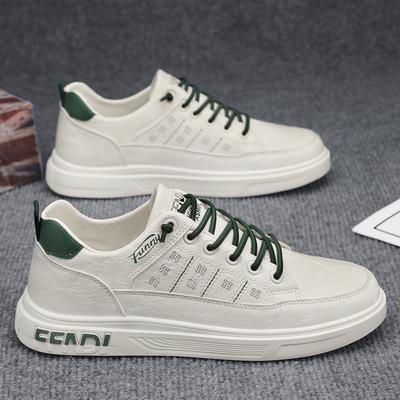 Men's Shoes Autumn 2025 New Student Sports Versatile Board Shoes Casual Single Shoes Men's Soft-soled White Tide Shoes