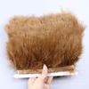 Encryption 8-10Cm Vascular Flannel Edge Clothing Accessories Material Colored Turkey Fluff Skirt Headdress