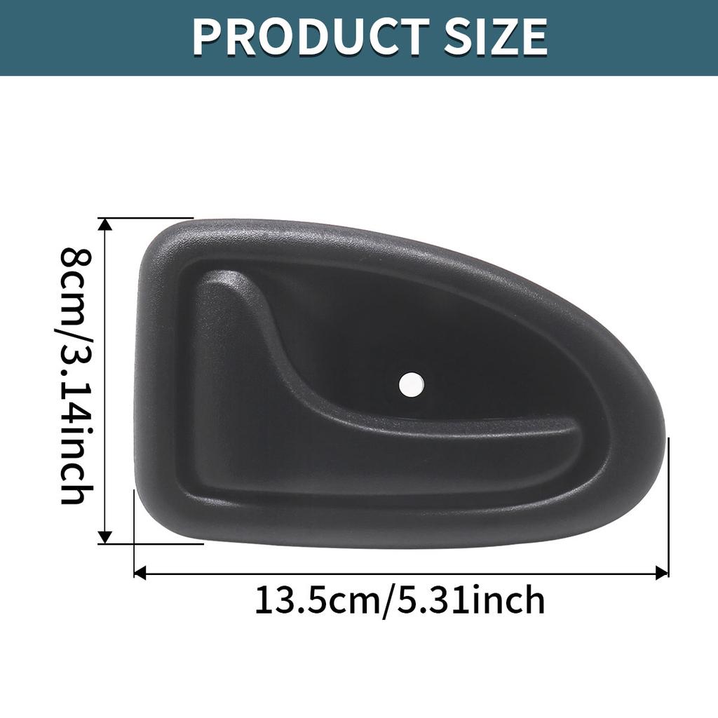 Car Inside Inner Door Handle Black For Renault Megane I Clio II Scenic Trafic 7700432705 7700432706 7700432707 7700432708