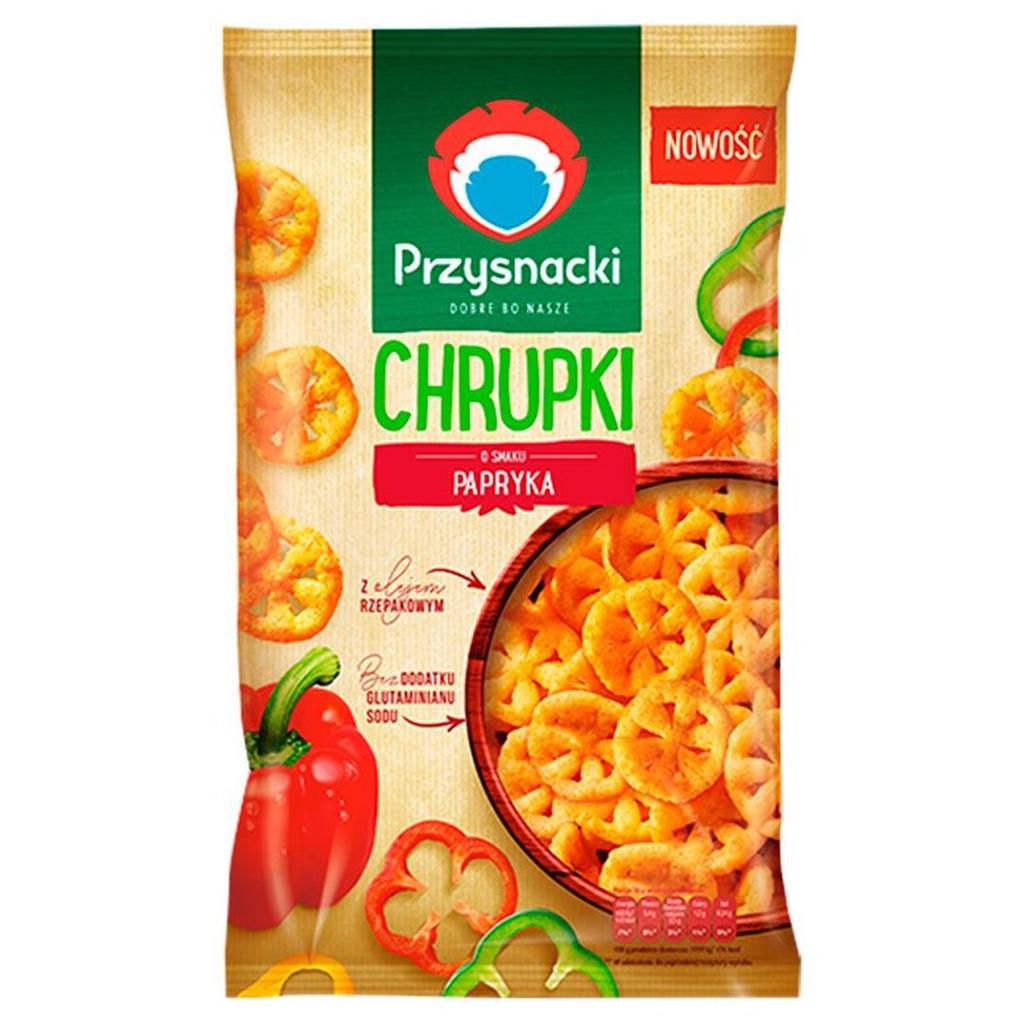 Przysnacki Chrupki O Smaku Papryka 120 G