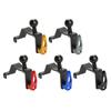 Aluminum Alloy Motorcycle Cargo Hook And Adjustable Mobile Phone Holder For Secure Device Positioning