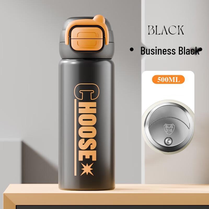 MRSIKEY Women's Smart Insulated Stainless Steel Water Bottle