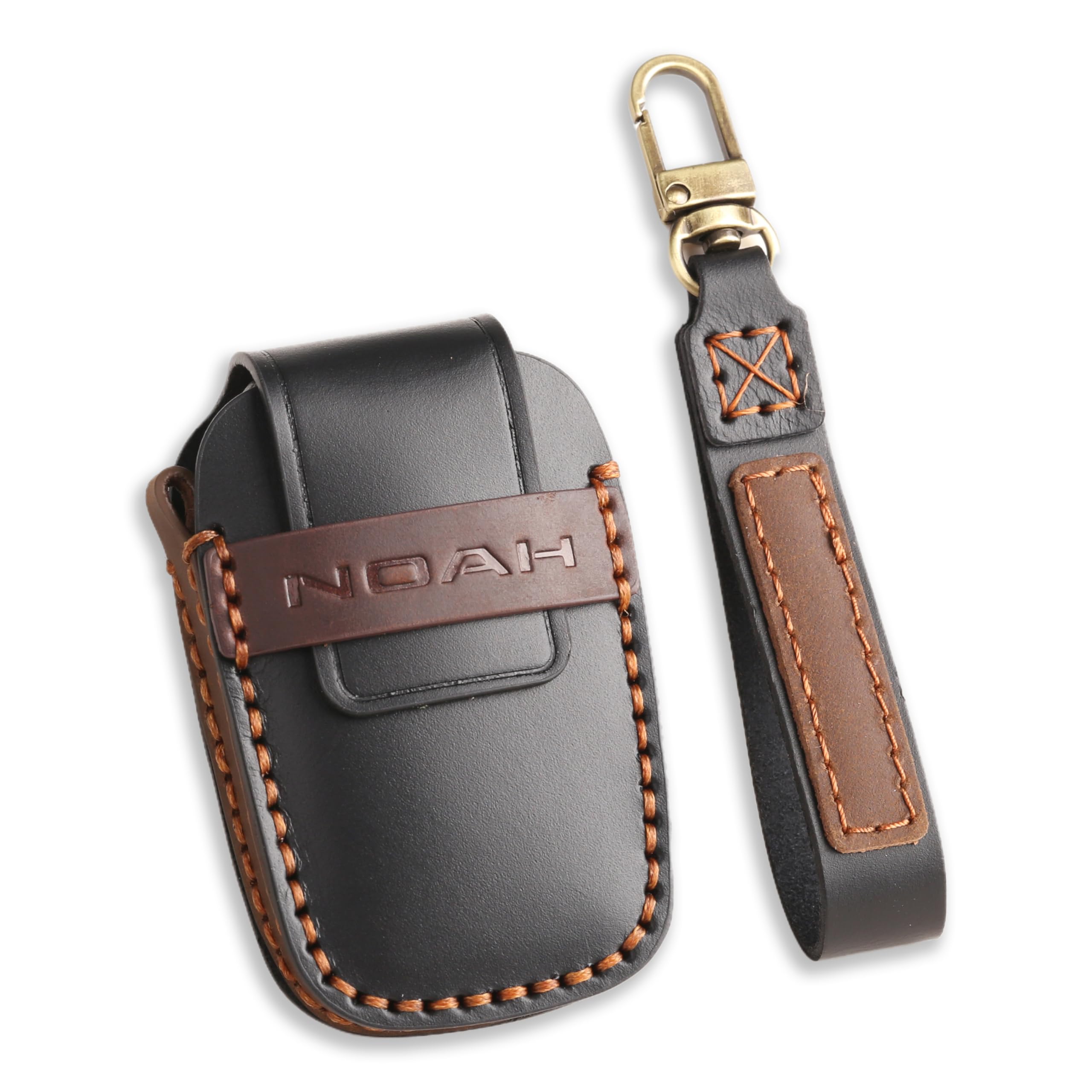 

Introducing the new LEXLEY key This genuine leather key key and smart key case for the Toyota Noah features a NOAH logo and a customizable design