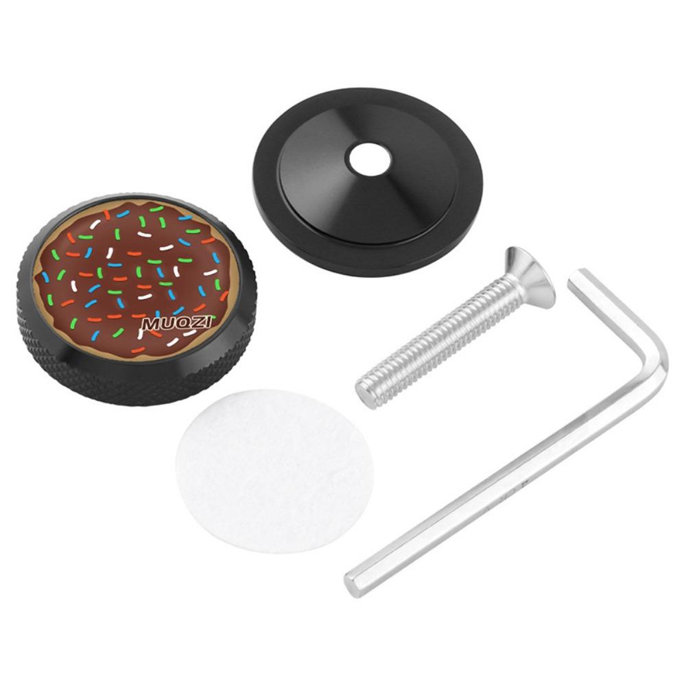 1 Set Halloween Style Bicycle Stem Cap Waterproof with Screws&Hexagonal Wrench Bike Bowl Sealed Cap Aluminum Alloy Durable