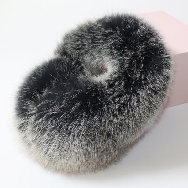 Real Fox Fur Earmuffs For Winter Women Warm Natural Raccoon Fur Earmuffs Girls Ear Warmer Genuine Fur Scarves Plush Ear Muff