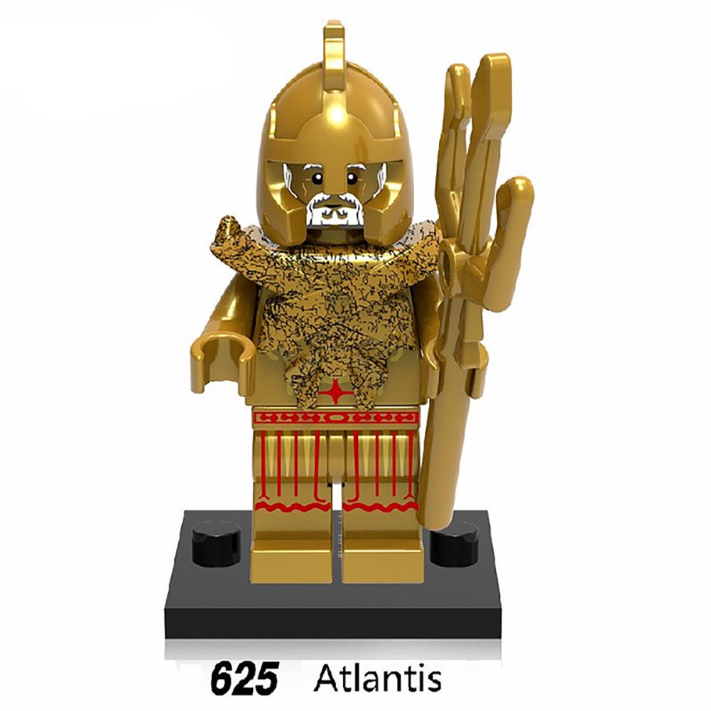 Bloques de construcción Lego Minifiguras Antiguo Egipto Antigua Roma  Atlántida Bloques de construcción ensamblados Juguetes, image size:1001x1001