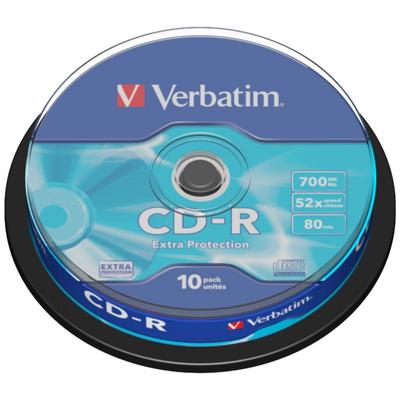 Verbatim CD-R 700MB 52x Extra Protection 10 ks 43437