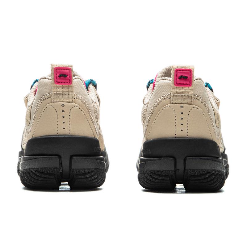 New LiNing CF Su Linchuan Lite Low Top Casual Shoes Women's Khaki AHCU018-2