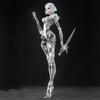 1/12 Sci-Fi Android Figure Ai Agent Femella C1 Action Figure Movable Joints Model Collectible Gk Toy Desktop Ornament Anime Gift
