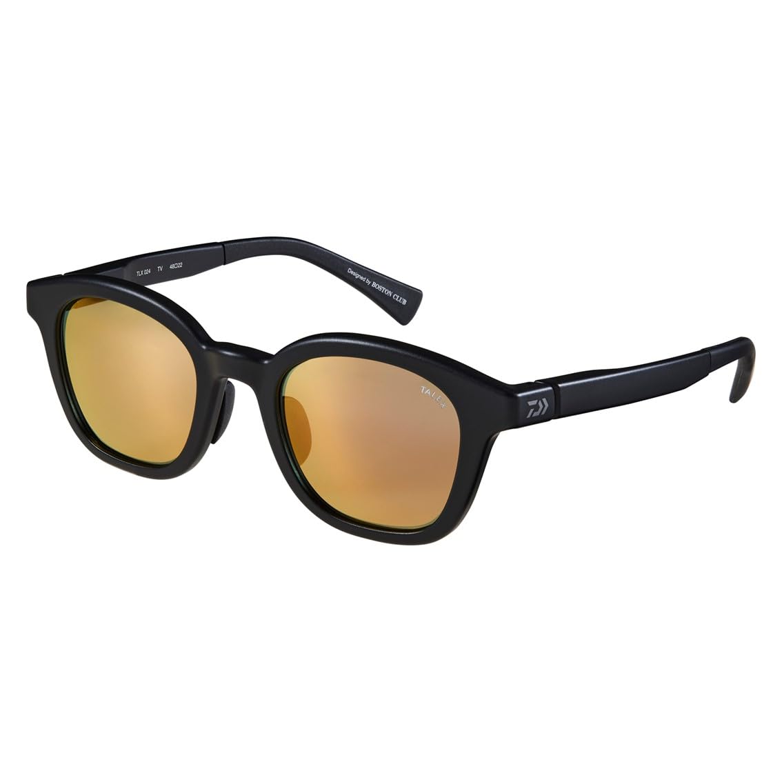 

DAIWA Polarized Glasses TLX 024 True View Sports Pink Gold Mirror (Talex Lens)