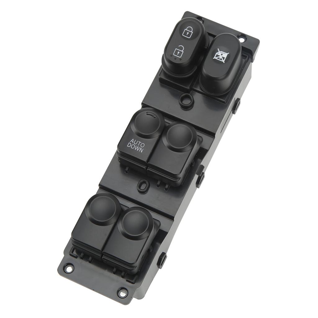 Elektrischer Fensterheberschalter linke Tür 93570 0U110 Schwarz Fenster-Hauptschalter Ersatz für ACCENT 2010‑2014 Schwarz