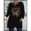 Women's Long Sleeve T-Shirt with Pockets