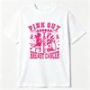 Pink Out Tackle Breast Cancer Tshirt Pink Out Football Shirt Pink Out Breast Cancer Awareness Tops Tackle Cancer Cotton Tee Tops