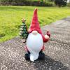 Whimsical Santa Claus Figurine With Christmas Tree Perfect For Festive Home Decor