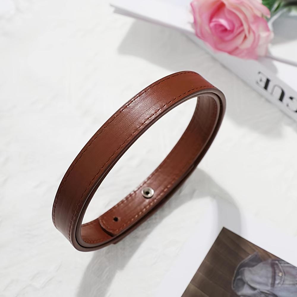 Used for making handbags, single span bag straps, PU leather, durable replacement straps, craft supplies with safety button fast