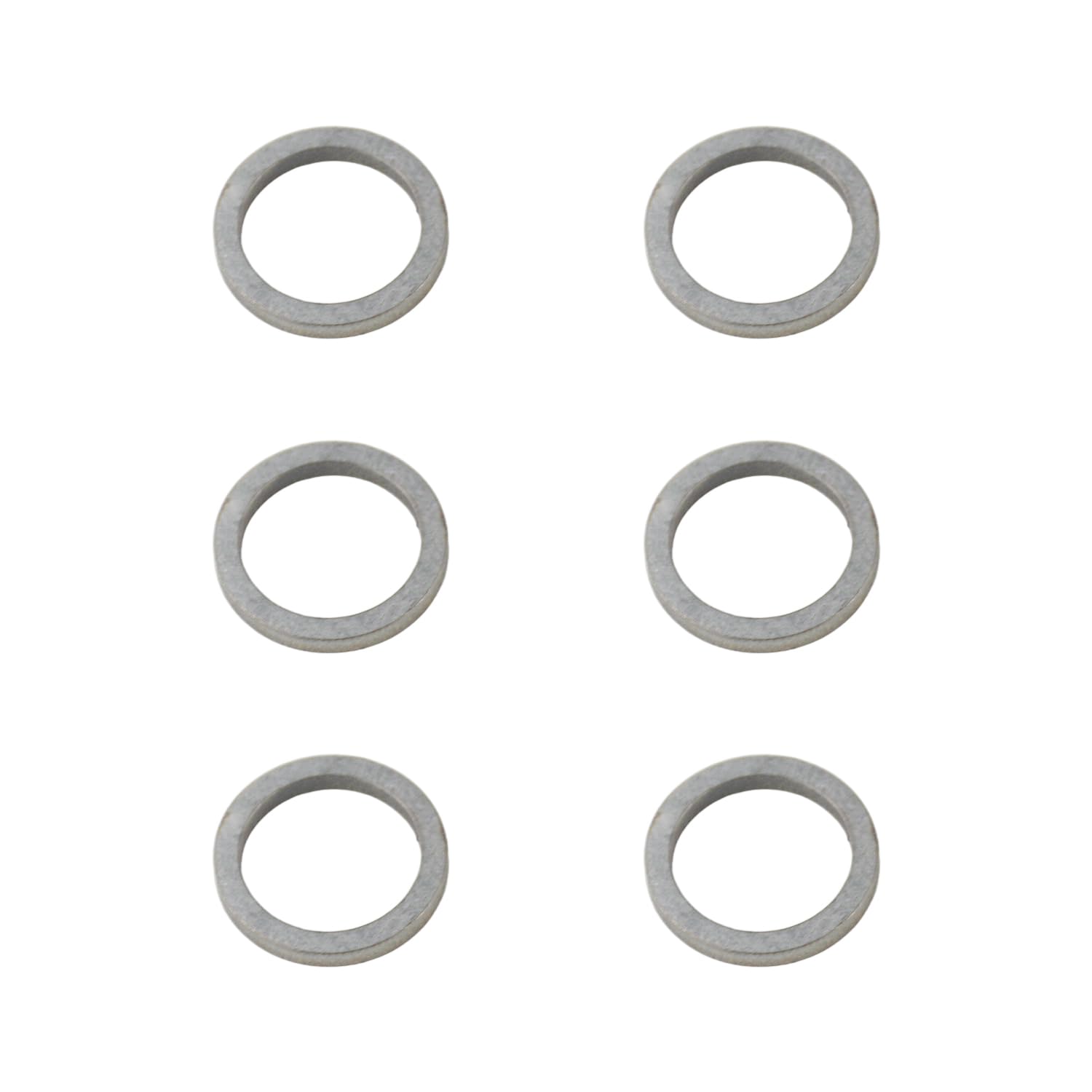 

6pcs 90430-14M09-00 90430-14228-00 Engine Oil Drain Plug Gasket Compatible with Yamaha Outboard F100 F115 F150 F15 F20 F25 F30 F40 F50 F60 F70 F80