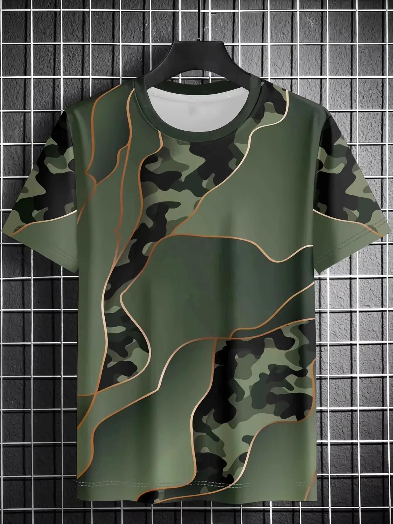 

Men s Tshirt Camouflage 3dPrint T-shirt Casual Women Short Sleeve Crew Neck Tee shirts Comfy Summer Women T-Shirt Kid TShirt Y2k 6XL