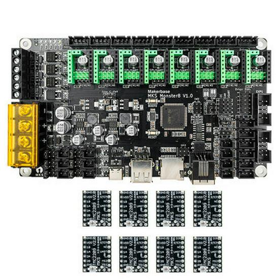 MKS Monster8 V1.0 8-Axis 3D Printer Main Control Board