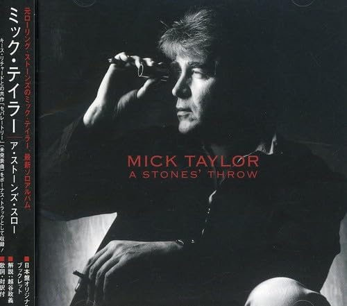 

CD MICK TAYLOR - A Stones Throw AGCY20001PROMO Agent Con-Sipio 1999 Japan ObiRock Used