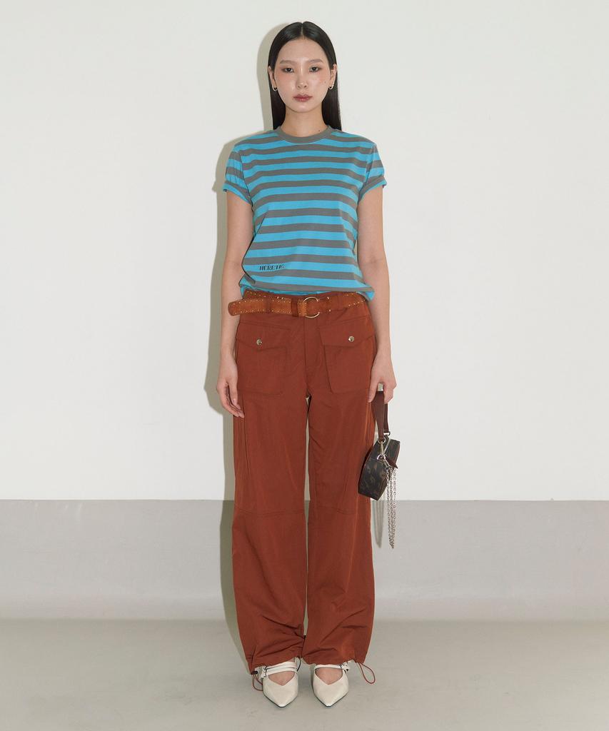 HERETIC Heretic Cargo Nylon Pants / Orange