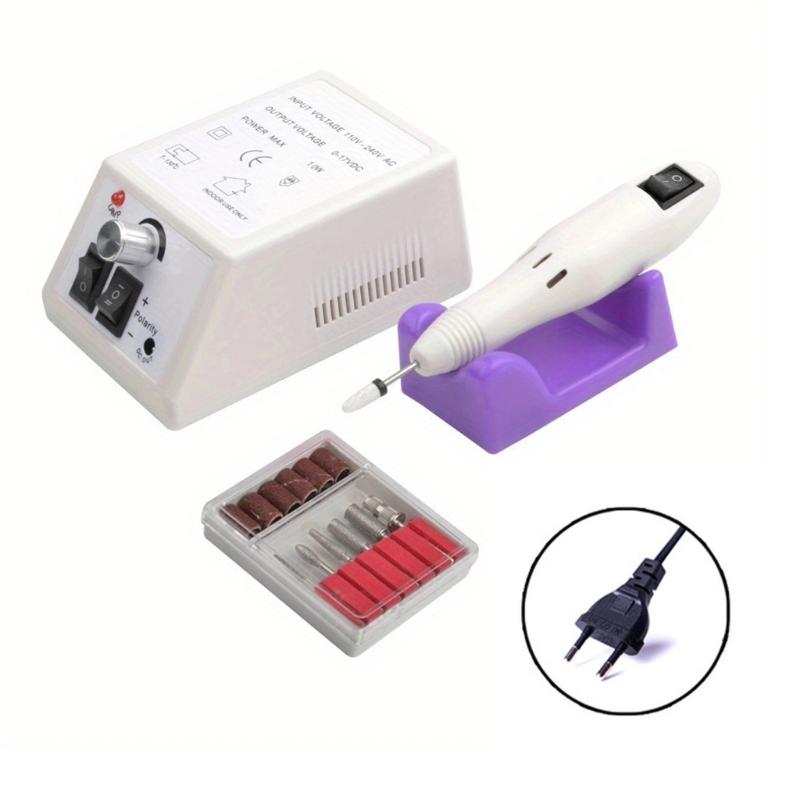 Electric Nails Drill Machine Nails Drill Nails File Drill Set Nail Polishing Machine with Adjustable Speed for Nails