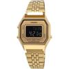 Casio Vintage Series LA680WGA-9B Women's Digital Watch Octagonal Face Gold Reverse LCD