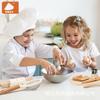 Küche Spielen Spielzeug Bambus Messer Für Gemüse Schneiden Obst Holz Messer Für Kinder Schneidebrett Anzug Spielzeug