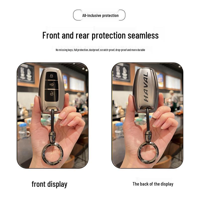 Protective Key Shell for Great Wall Haval: H6, H2S, M6 Plus, Big Dog, F7, H9, and Chitu H6 Guochao