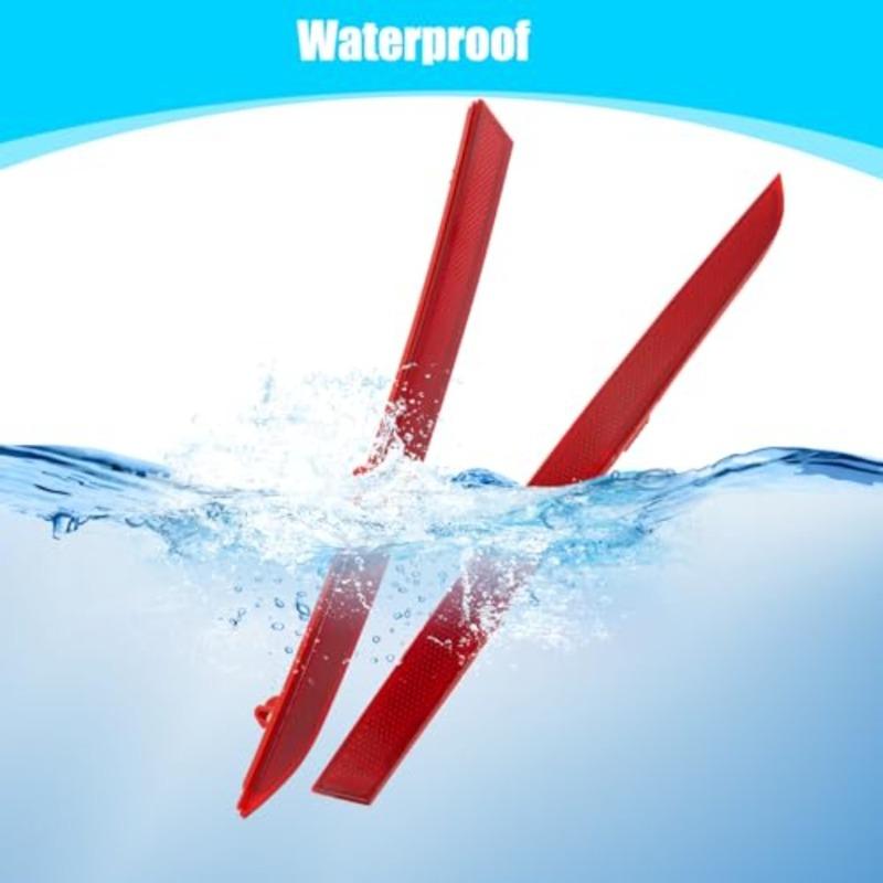 1 Pair Left Right Rear Bumper Reflector For BMW 3-Series F30 F31 M Sport 2012 2013 2014 205 2016 2017 63147847165 63147847166