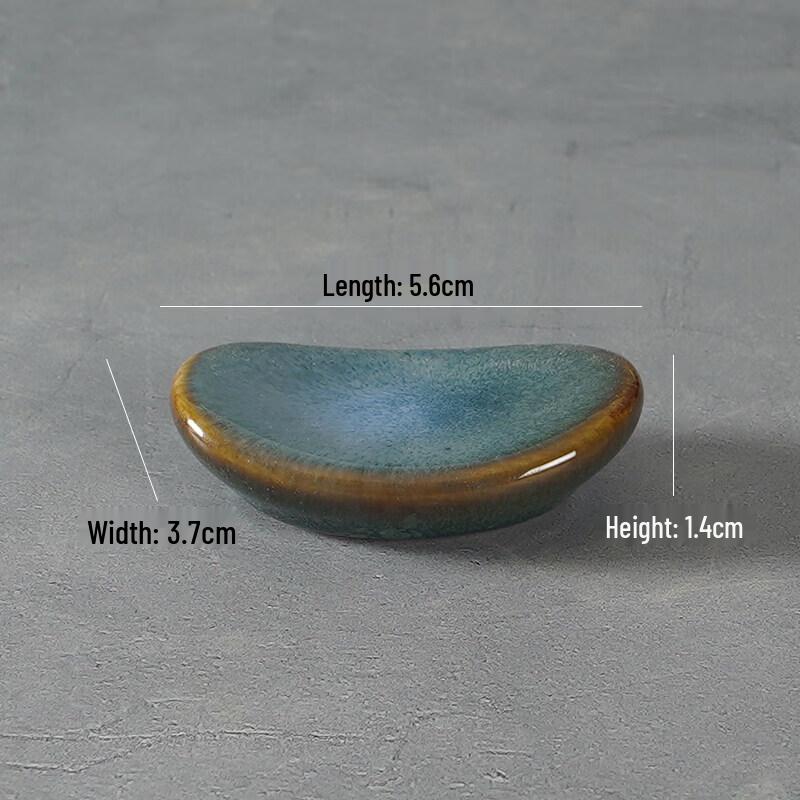 Japanese Kiln-Glazed Ceramic Chopstick & Spoon Rest