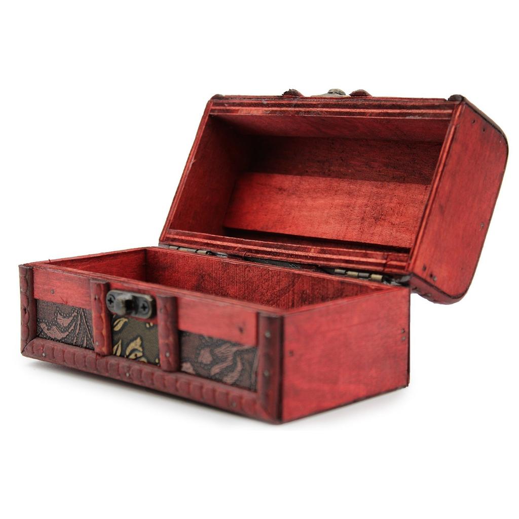 Trinket Boxes, Large Colonial Gold Panel