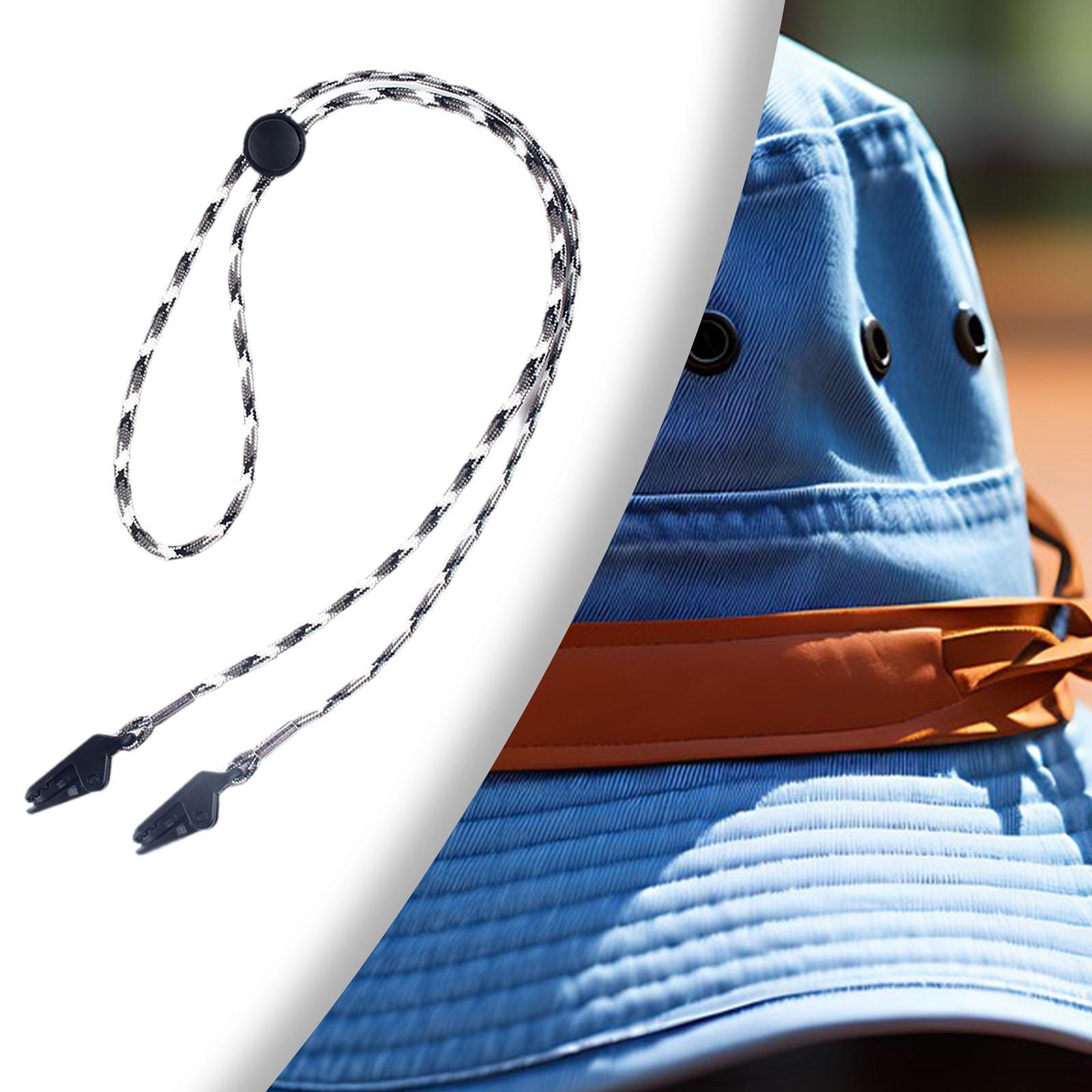 

Регулируемый зажим для крепления шляпы для приключений на природе Black Gray