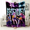 Temu Blanket Kpop Witch Hunters Blanket Flannel Blanket Office Home Sofa Blanket Nap Blanket
