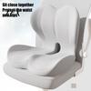 Supportive Cushion for Desk Chair Memory Foam Car Seat Cushion, Ergonomic Lumbar Support Back Pain, Coccyx Relief Non-Slip Office Pad with Breathable