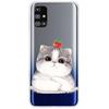 Clear Soft Cover for Samsung A31 A41 A51 A71 Case TPU Transparent Lovely Fashion Cases for Galaxy A71 Silicone Bumper Cat