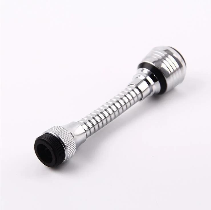 Water Faucet Splash Proof Universal Booster Bubbler Lengthening Extended Water-saving Filter Rotary Faucet Nozzle