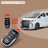 1:24 FOR Toyota Alphard Key Control Alloy Model Car Toy Diecasts Metal Casting Sound and Light Car Toys Vehicle