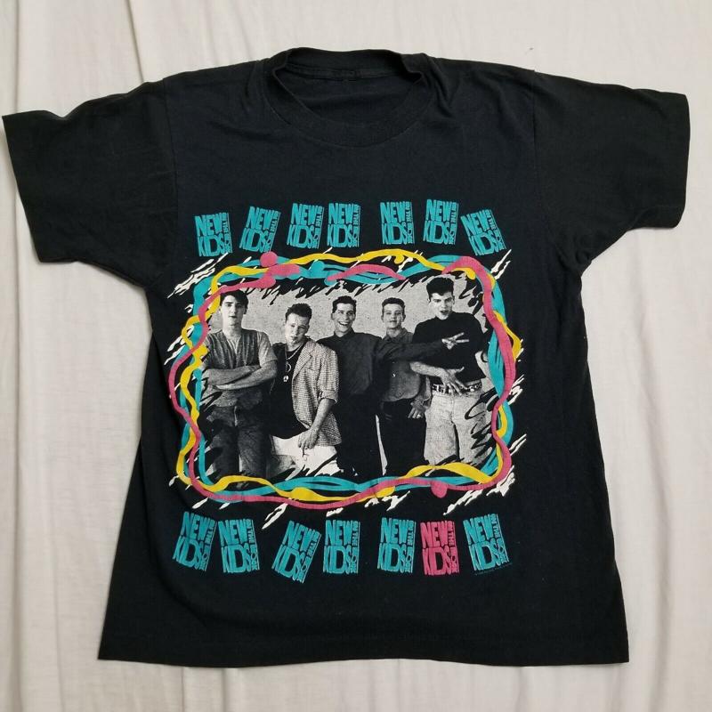 New Kids On the Block Concert Sided Front T Shirt All Size