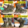 Safety Shoes for Men Puncture-Proof Anti-Smashing Industrial Work Boots Indestructible Steel Toe Boots Outdoor Forging Workshop