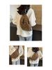 Leopard Print Large Capacity Canvas Crossbody Dumpling Bag - Casual Summer Shoulder Bag.